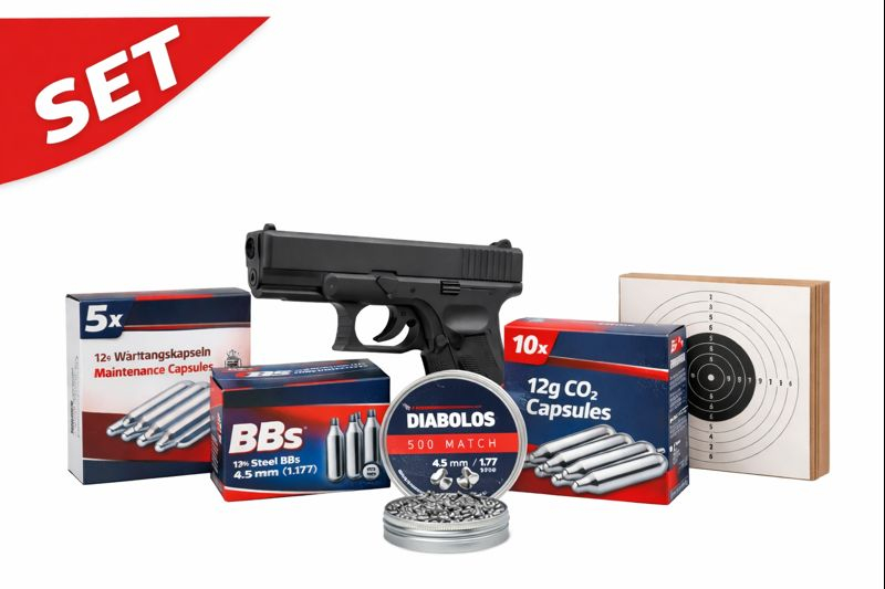 Walther Q5 Match Combo 5" CO₂ – Airweapon Starter Set